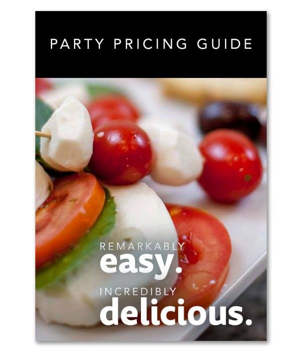 Catering. - Party Pricing Guide